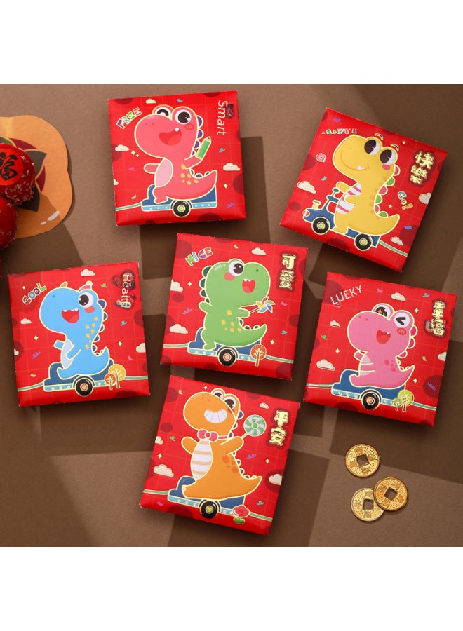 YS New Year's Day Is A Small Size Creative Red Envelope Spring Festival Snake Year Cartoon New Year's Money Red Envelope Bag Manufacturers - Image 3