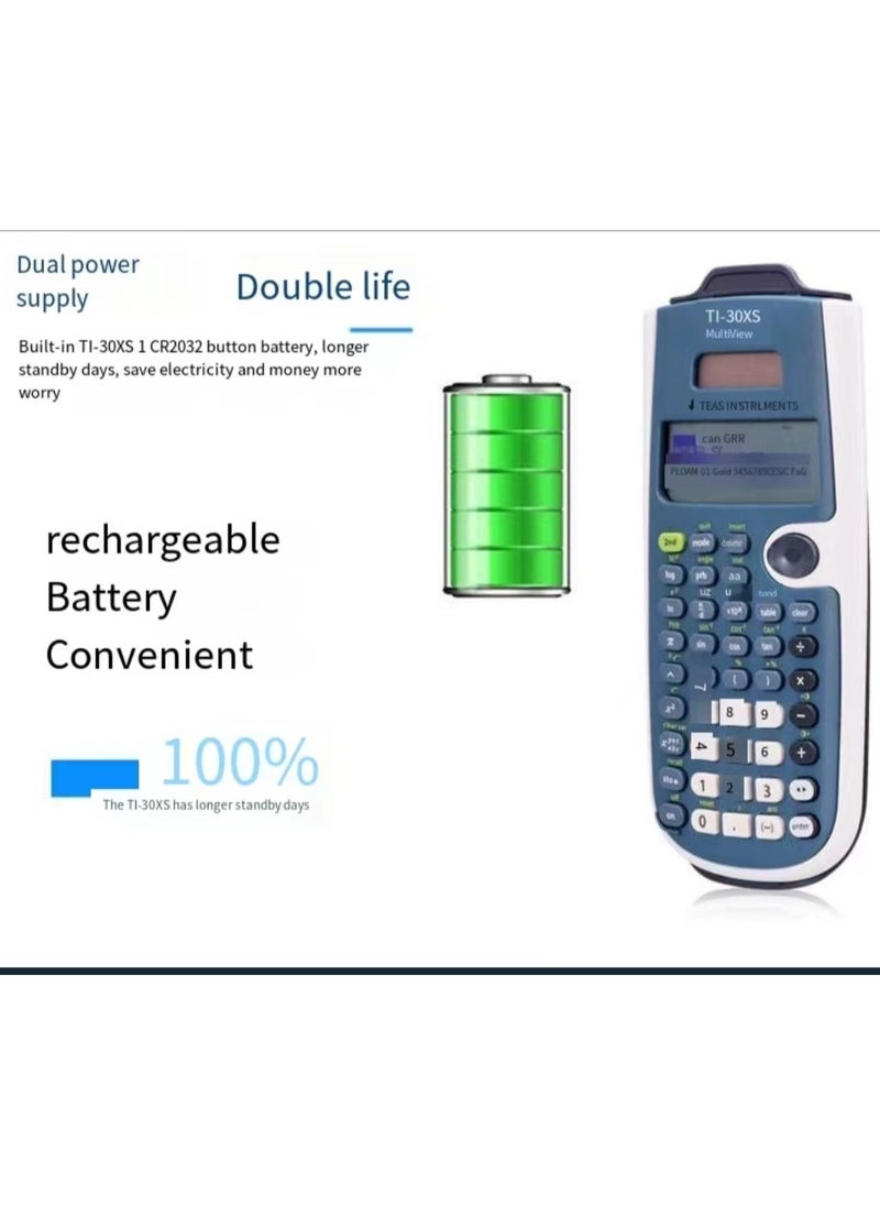 TEXAS INSTRUMENTS - Texas Instruments TI30XSMVLIMEGRN Calculator - Image 1