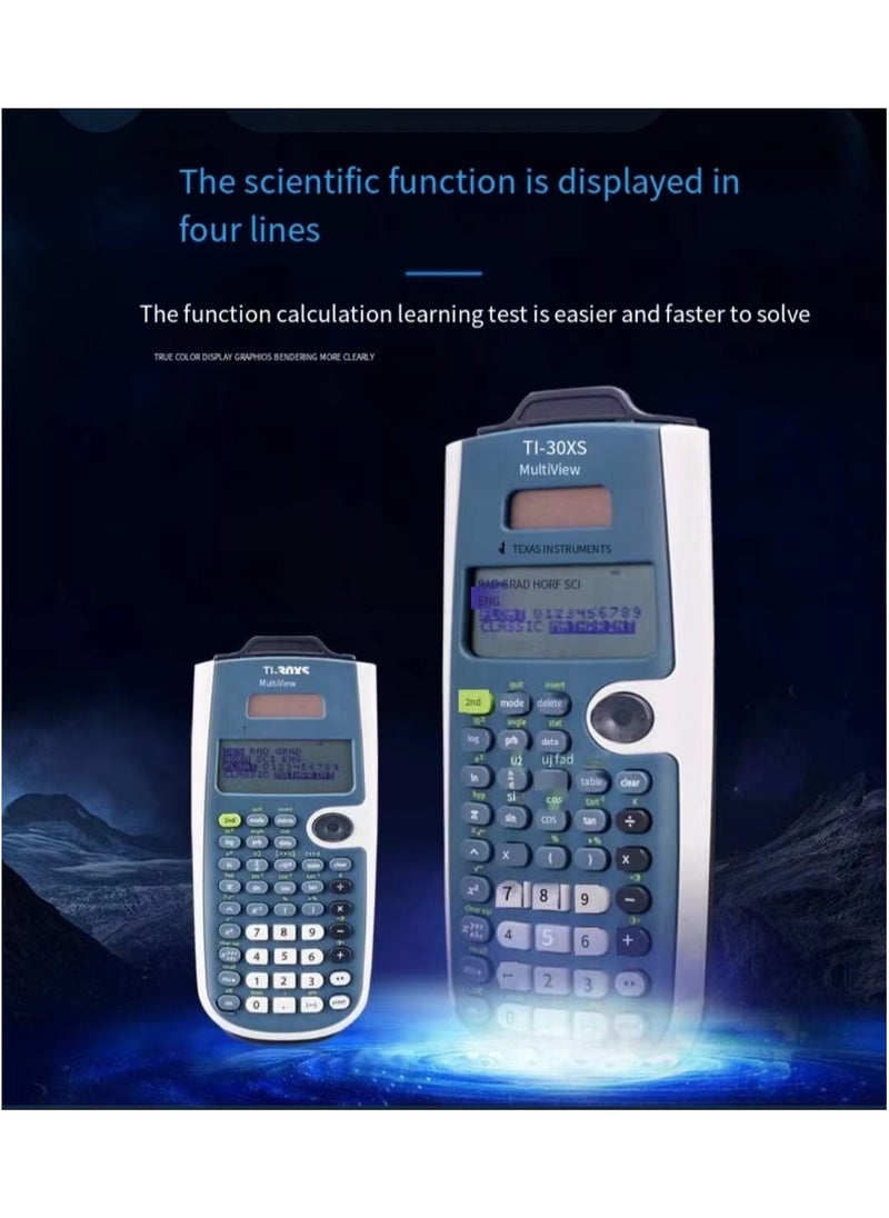 TEXAS INSTRUMENTS - Texas Instruments TI30XSMVLIMEGRN Calculator - Image 1