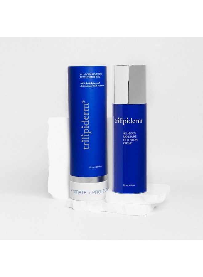 Trilipiderm Weekender Bundle - All-Body Moisture Retention Crème With Spf 30 And Vitamin D, 8 Ounce Airless Pump Bottles  - Image 4