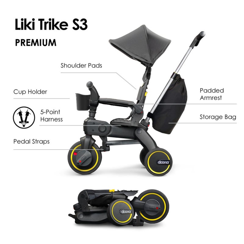 Doona - Liki Trike S3 - Grey Hound - Image 2