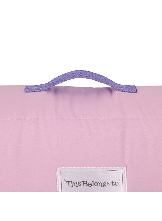 NoJo DreamWorks Gabby's Dollhouse Dream It Up Pink and Purple Pandy Paws Toddler Nap Mat - Image 4