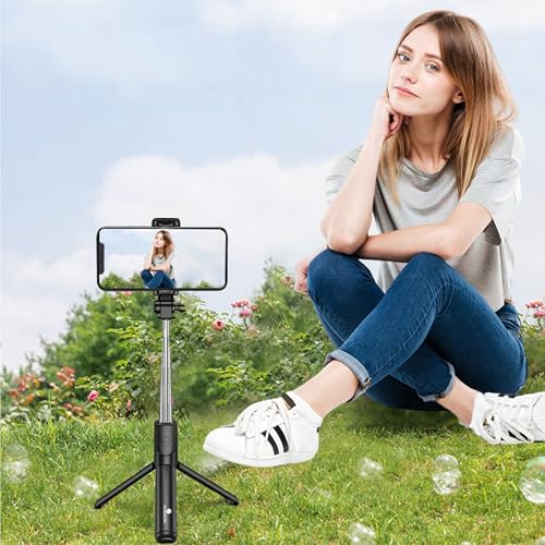 Kratos Upgraded 2026 Selfie Stick Stand,Extendable Selfie Stick for Mobile Phone with Bluetooth Remote,3-in-1 Multifunctional Design for All Smartphines Phones - Image 5