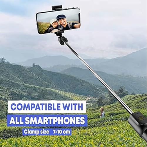 Kratos Upgraded 2026 Selfie Stick Stand,Extendable Selfie Stick for Mobile Phone with Bluetooth Remote,3-in-1 Multifunctional Design for All Smartphines Phones - Image 3