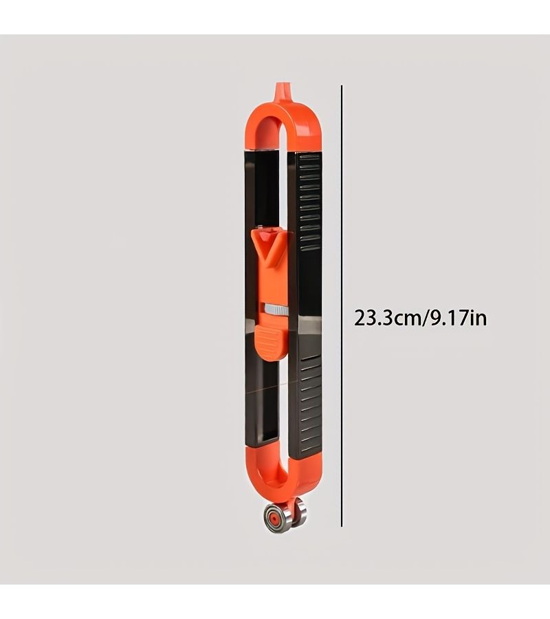 Precision Contour Tracing Tool With Lock Ruler And Pencil For Woodworking - Image 3