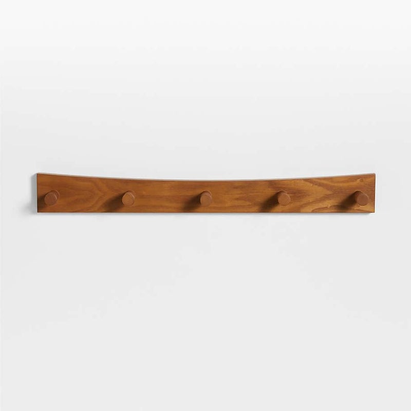 Runam Woods Premium Solid Wood Wall Hooks Wooden Hook Rack for Bedroom Study Room Home Entrance Home Decore Hooks Display Hooks Wall Hook Rack - Image 2