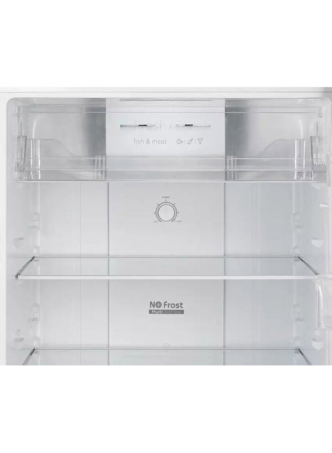 CANDY Double Door Refrigerator 13.6Cu.ft Freezer 46Cu.ft, 387 L, CDG5T7517CS KSA Silver - Image 4