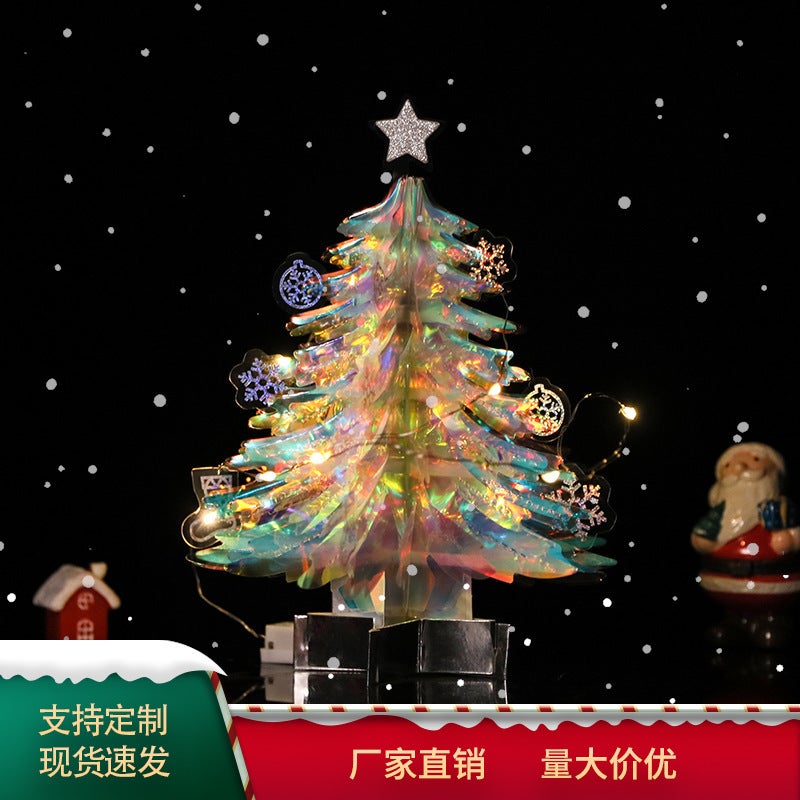 Three-Dimensional 3D Christmas Greeting Card Creative Christmas Gift Christmas Tree Card Student Christmas Gift - Image 3