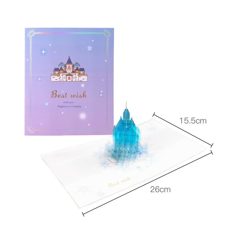 Three-Dimensional 3D Christmas Greeting Card Creative Christmas Gift Christmas Tree Card Student Christmas Gift - Image 1