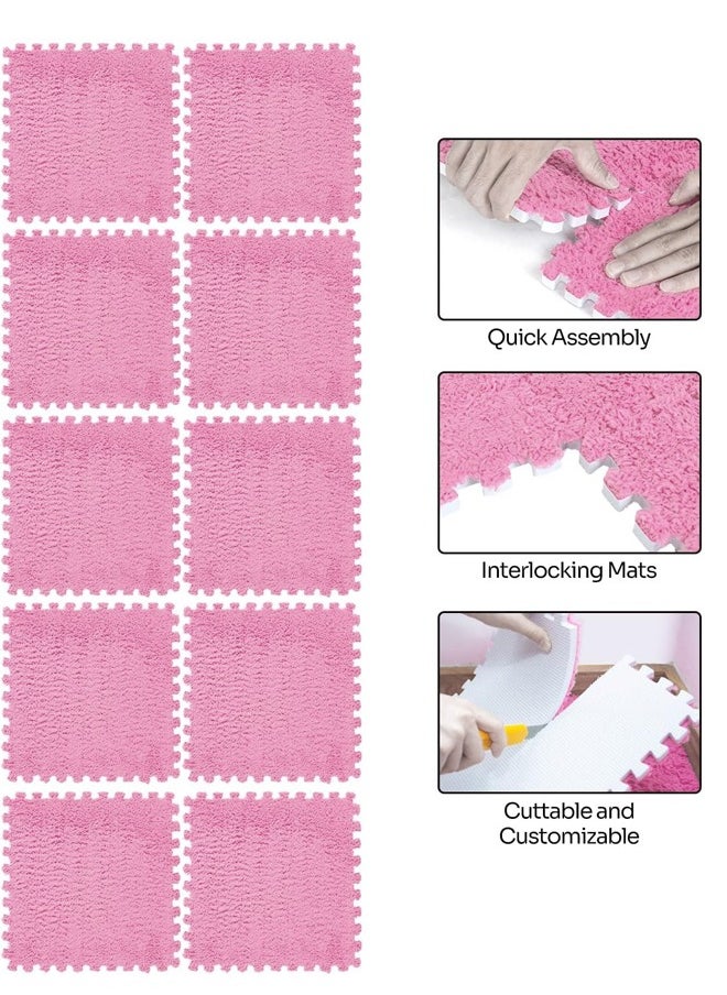 Generic Cage Liners Washable & Anti Slip Pads Reusable Bunny Soft Mats for Small Pet Resting Playing Winter Playpen Pad for Bunny Hedgehog  - Image 5