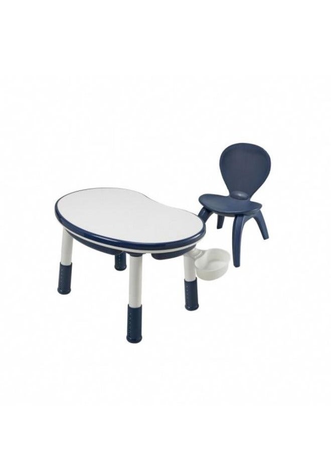 Ching-Ching Ching Ching - Building Block Game Multifunctional Table And Chair Set Fu-30B-White And Blue Color-5.8Kg (Table + Chair) - Image 1