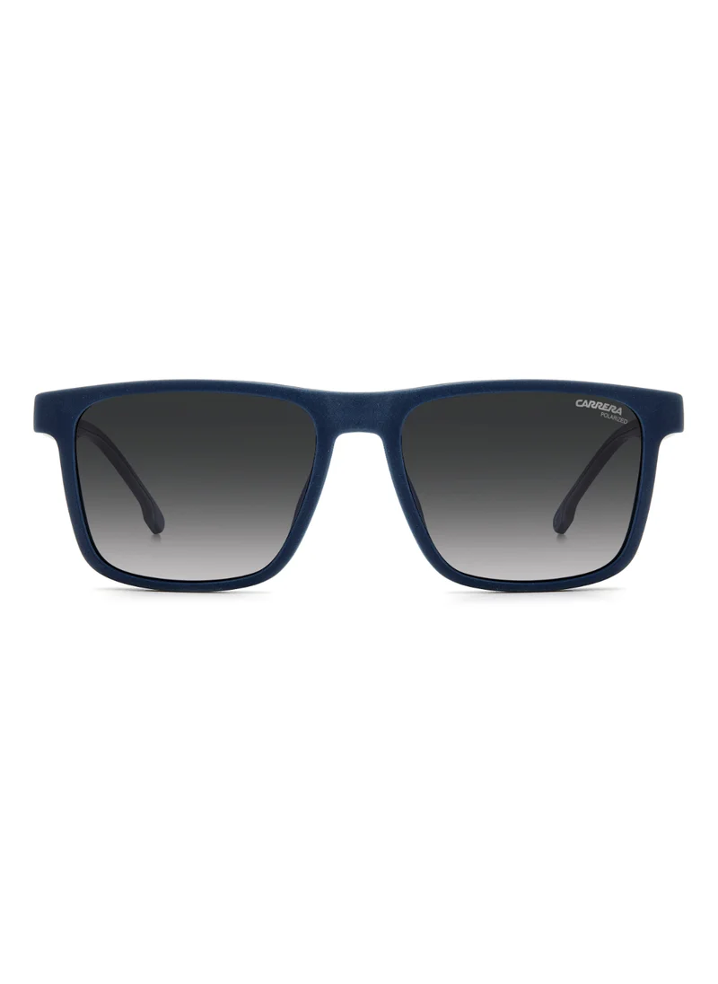 Carrera Men's UV Protection Sunglasses Ca8061/Cs Blue 43.6 - Lens Size: 55 Mm