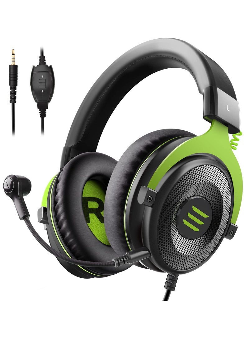 EKSA - E900 Gaming Headset for PC,PS4,Xbox One S/X, Nintendo Switch  - Computer Headset with Detachable Noise Cancelling Mic, 7.1 Surround Sound, 50MM Driver - Headphones with Microphone - Image 1