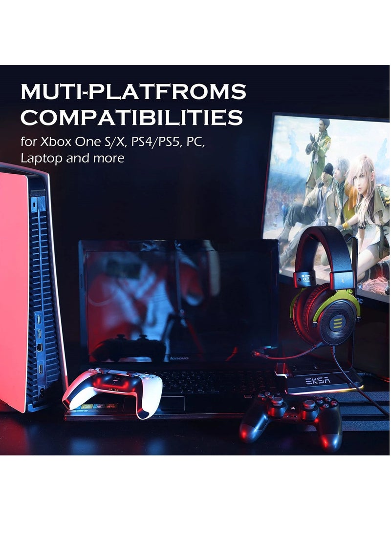 E900 Gaming Headset for PC,PS4,Xbox One S/X, Nintendo Switch  - Computer Headset with Detachable Noise Cancelling Mic, 7.1 Surround Sound, 50MM Driver - Headphones with Microphone - pzsku/Z2C1567E17CFBD61B994CZ/45/_/1729625150/ffe2e91d-ea32-43f0-9b9a-7aae2e6a8c83