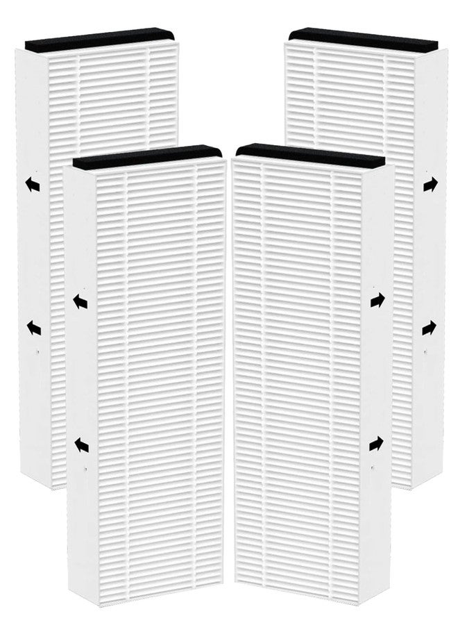 DAODEFUL FV-FL0810VE1 Filter for Panasonic Energy Recovery Ventilator FV-10VE1 FV10VEC1 FV-10VEC1 FV10VEC2 Projector & FFV4300152S M8 MERV 8 Air Filter | Used for Home Cinema - 4 Pack - Image 1