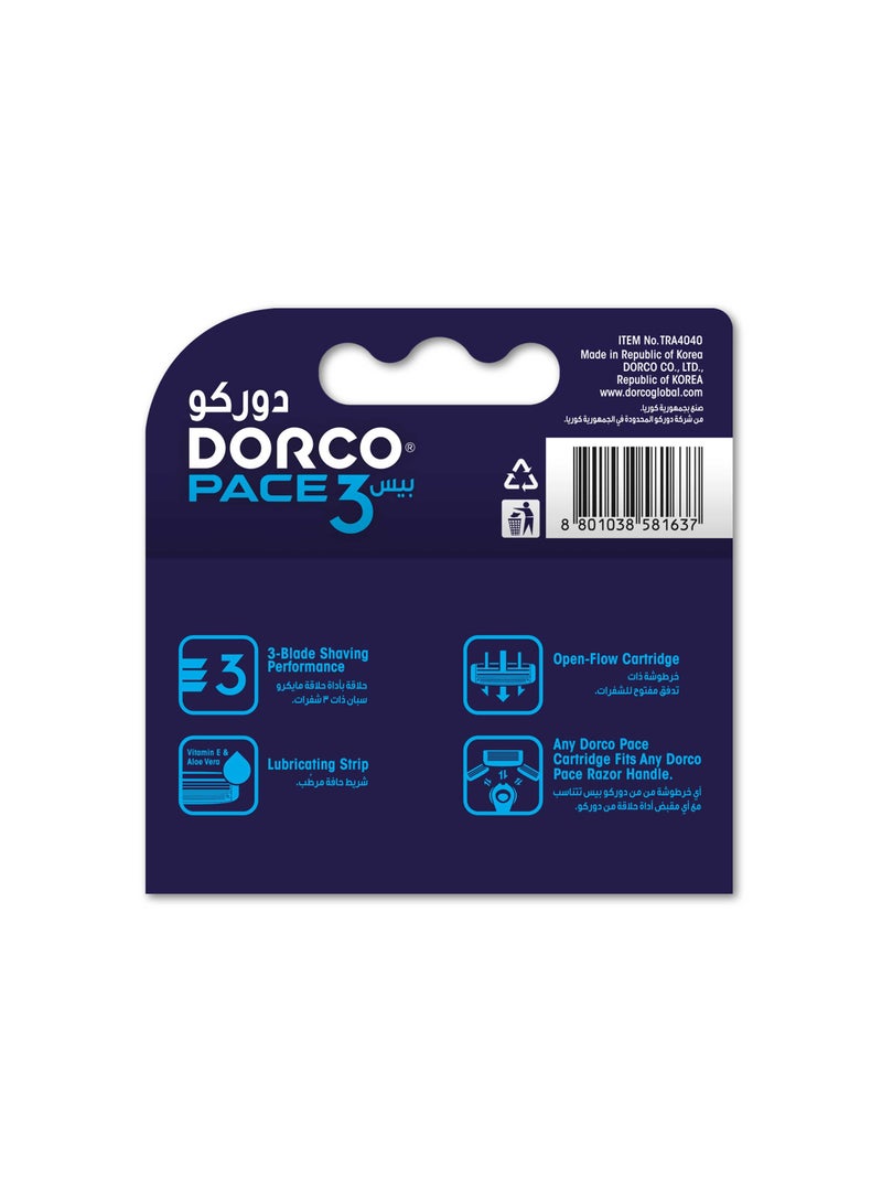 DORCO خرطوشات Pace3 للرجال - Image 2