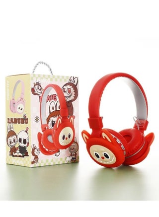 LABUBU Wireless Bluetooth Headphones for Kids Foldable Noise Reduction Headphones; Suitable for Children's Stereo Headphones, Mobile Phones, Tablets - view 2