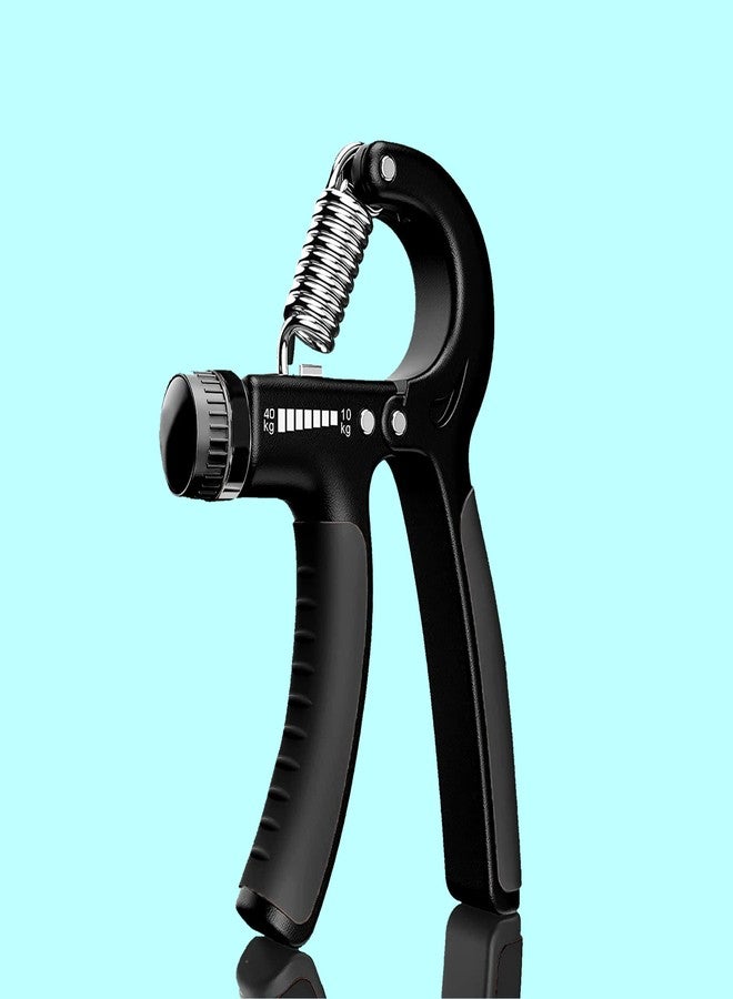 COOL INDIANS Hand Exerciser Forearm Exerciser Hand Grip Strengthener is Adjustable 10 to 40Kg for Unisex,Gym Workout & Home Use. (BLACK) - Image 1