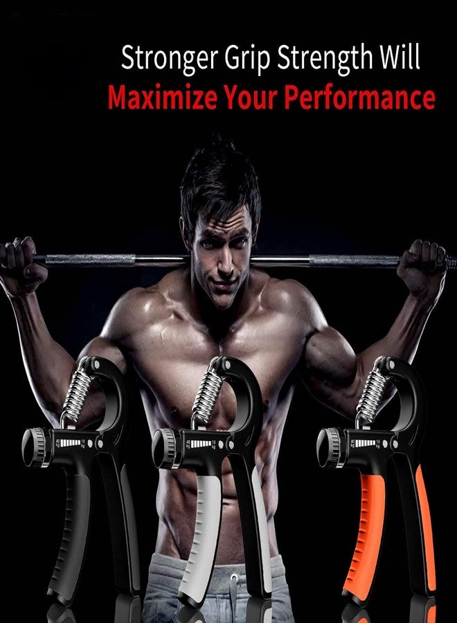 COOL INDIANS Hand Exerciser Forearm Exerciser Hand Grip Strengthener is Adjustable 10 to 40Kg for Unisex,Gym Workout & Home Use. (BLACK) - Image 5
