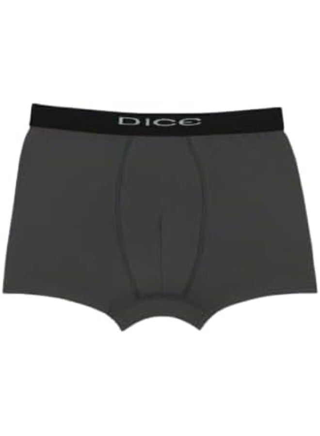 DICE Men's Lycra Boxer Briefs, Plain Colors P*5 - Image 3