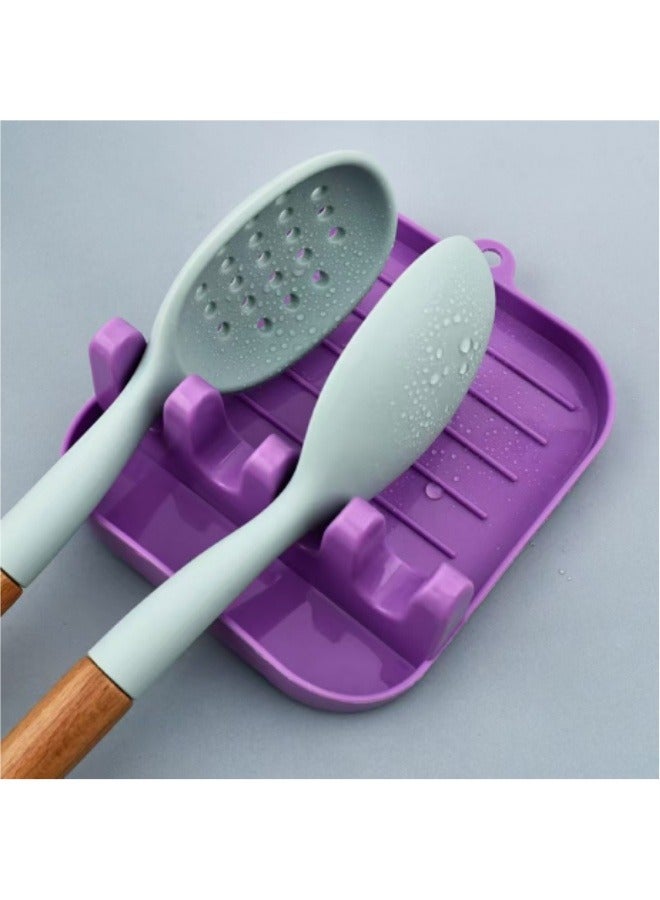 Kitchen Utensil Holder Pot Lid Rack Soup Spoon Chopsticks Storage Rack Kitchen Rack - Image 2