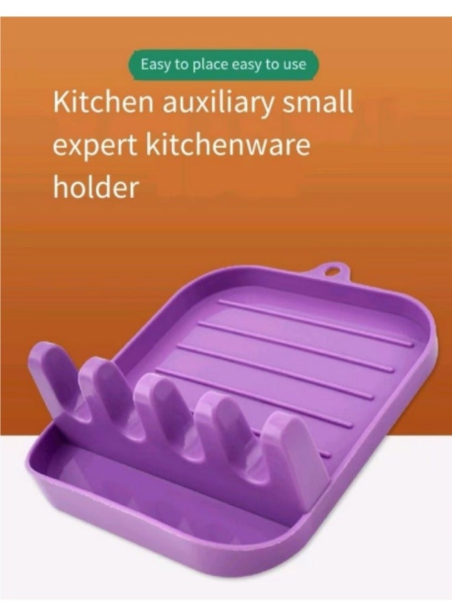Kitchen Utensil Holder Pot Lid Rack Soup Spoon Chopsticks Storage Rack Kitchen Rack - Image 4