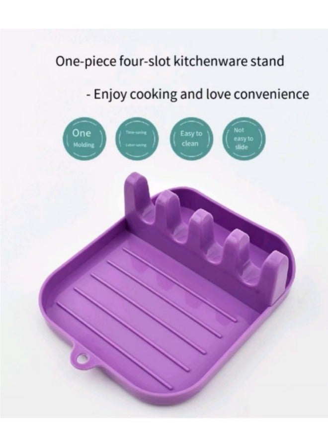 Kitchen Utensil Holder Pot Lid Rack Soup Spoon Chopsticks Storage Rack Kitchen Rack - Image 5