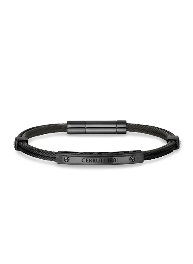 CERRUTI 1881 Bracelet for Men in Black