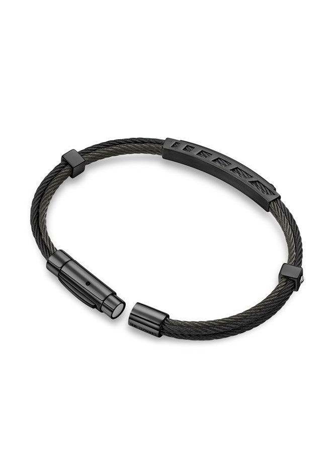 CERRUTI 1881 Bracelet for Men in Black  - Image 1