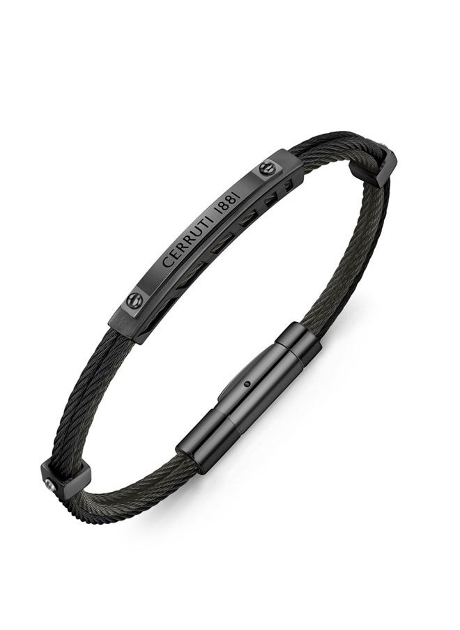CERRUTI 1881 Bracelet for Men in Black  - Image 3