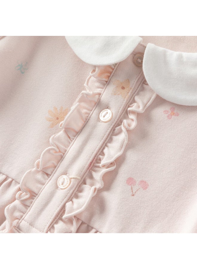 Dave & Bella David Bella Xia Girls' College Style Dress Children'S Western Style Dress Baby Printed Clothes - Image 2