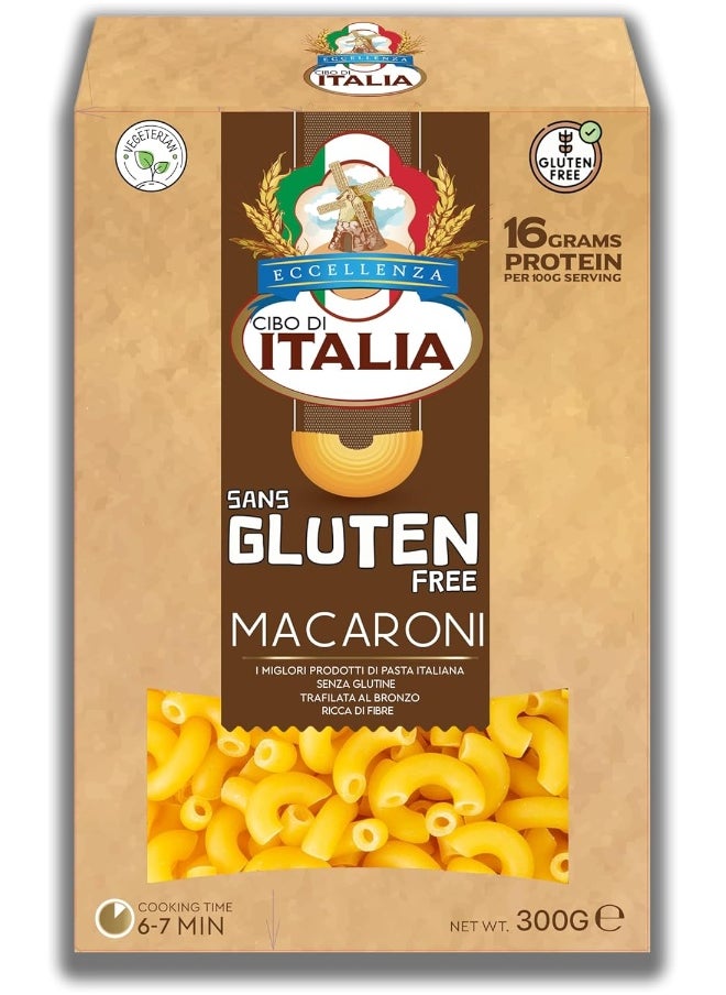 Cibo Di Italia - Cibo Di Italia Pasta Macaroni - Gluten Free 300g - Image 1
