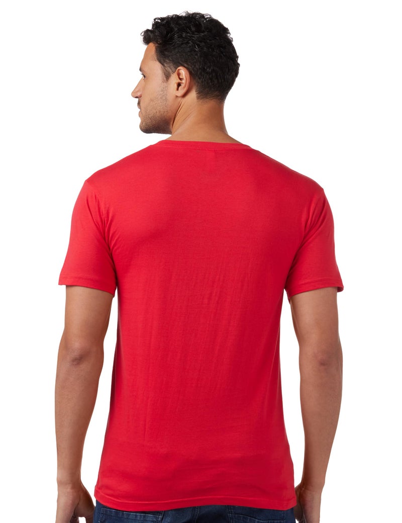 Coca-Cola Men's Eighties Coke Short Sleeve T-Shirt, Red, 2XL - Image 3