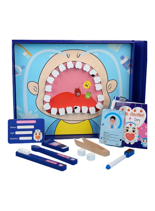 NIBEMINENT Funny Pretend Play Dentist Medical Kit - Image 1