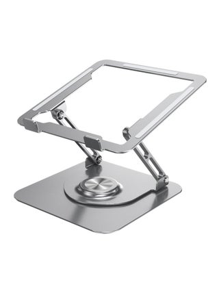 Laptop Stand for Office 360° Rotating Base, Height Adjustable Laptop Stand, Adjustable Aluminum Laptop Stand Foldable - pzsku/Z2C164EF0867BC8A54109Z/45/_/1675235059/d98055df-a824-41bb-a7a1-588b802b344d