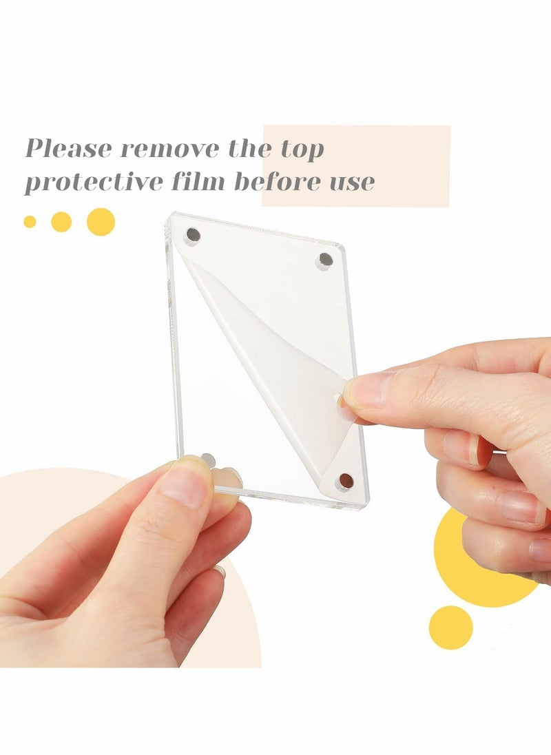 Y&D - Magnetic Fridge Frame, 6 Pcs Acrylic Picture Frame - Image 1