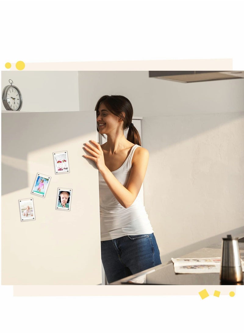 Y&D - Magnetic Fridge Frame, 6 Pcs Acrylic Picture Frame - Image 1