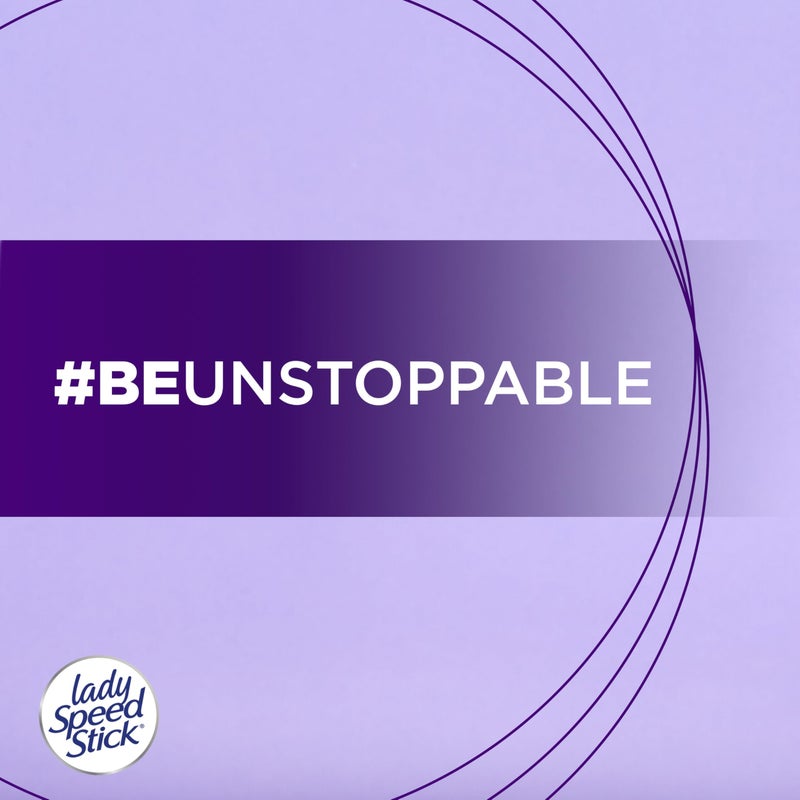 Lady Speed Stick مزيل العرق السريع للسيدات غير المرئي، رائحة منعشة، 2.3 أونصة، 4 عبوات - Image 4