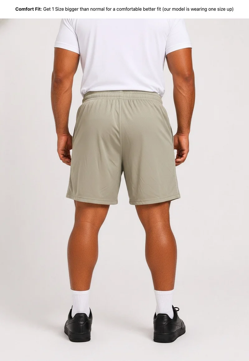 Prima Ace Men's Shorts Gym Addict Luxury Khaki Green