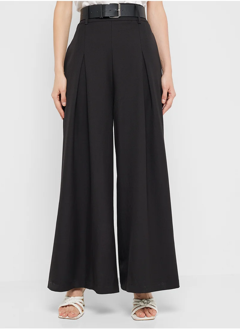 ELLA Front Pleat Detail Pants