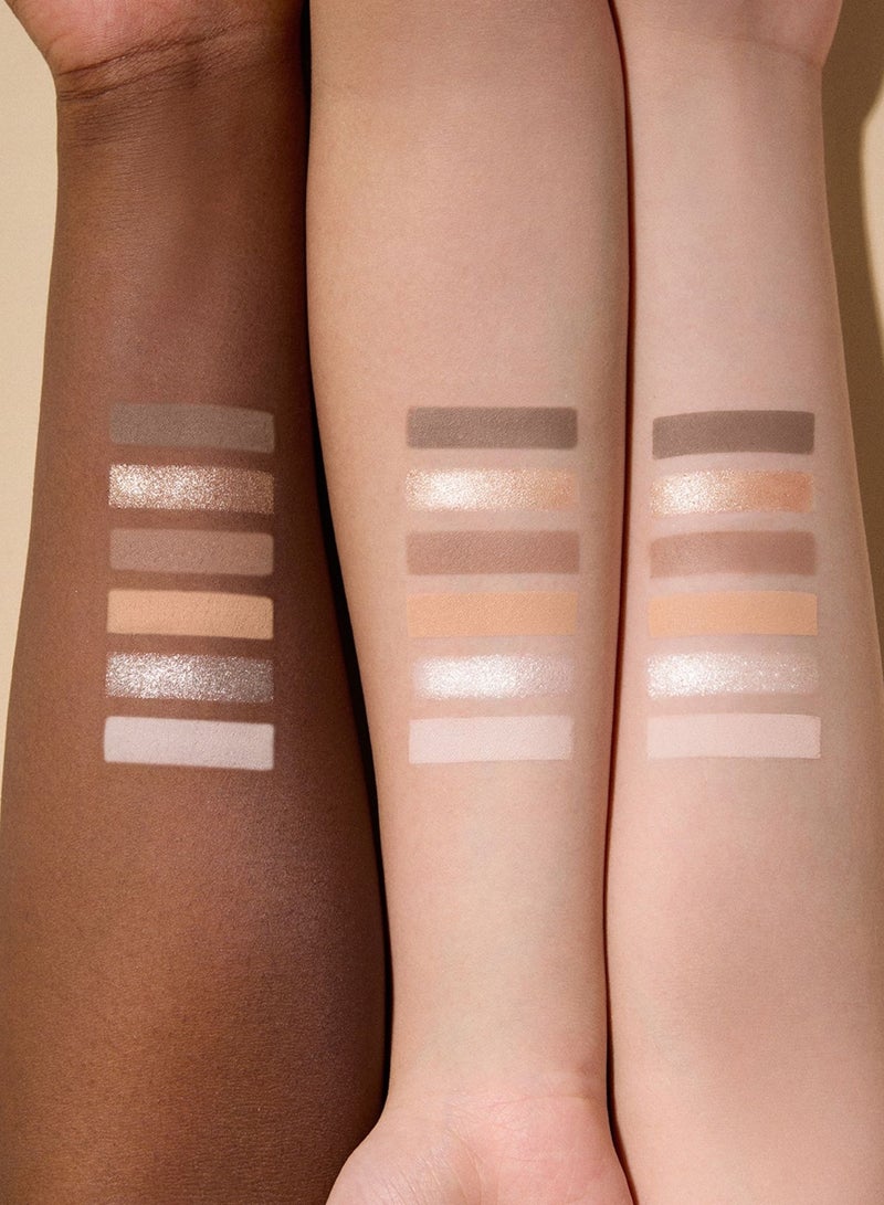 Flower Knows The Sweetie Bear Collection 6-Color Makeup Palette – 01 Buttery Croissant (Warm Terracotta) - Image 4