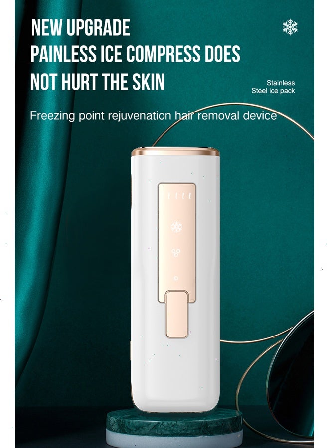 Laser Hair Removal, IPL Laser Hair Removal Device for Women & Men, Safe at-Home Nearly Painless 40°F Ice-Cooling Contact, Long-Lasting Result for Full Body & Face - Image 5