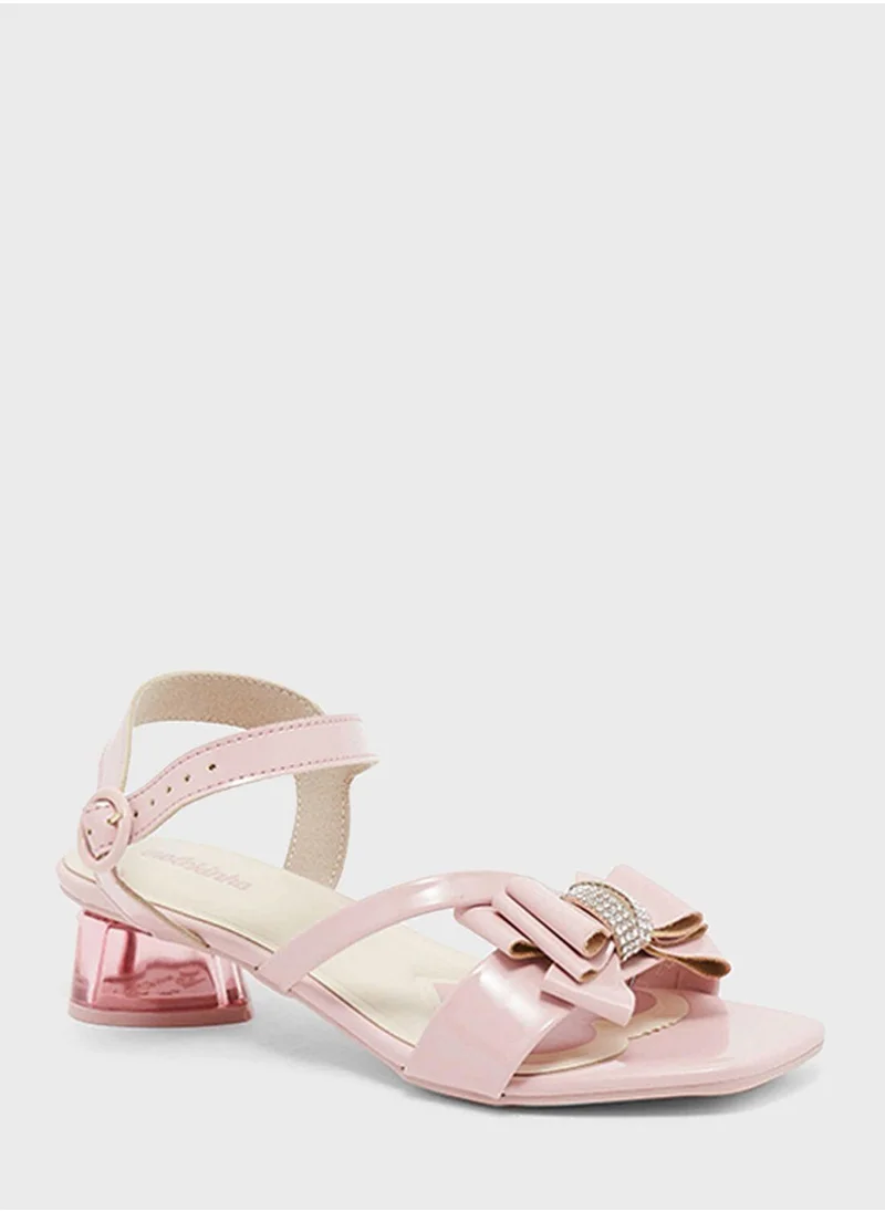 موليكينها Youth Michael Back Strap Sandals