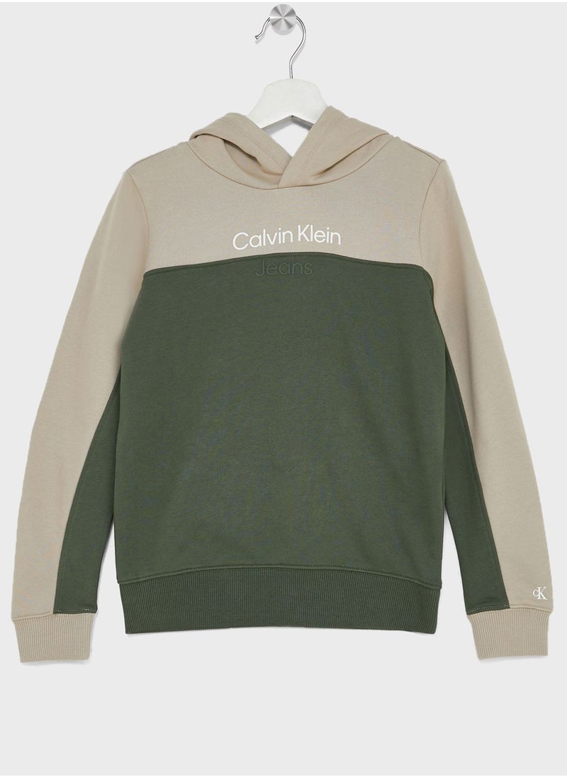 Calvin Klein Jeans - Kids Colorblock Hoodie Set - Image 1