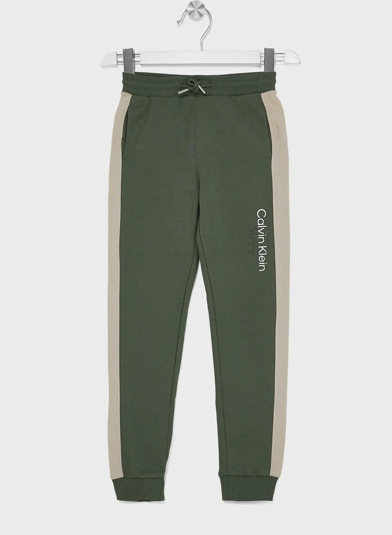 Calvin Klein Jeans Kids Colorblock Hoodie Set
