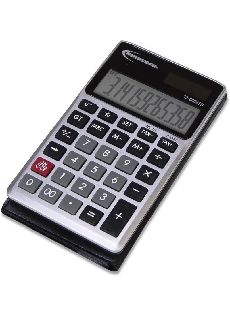 Innovera Innovera IVR15922 12Digit LCD Pocket Calculator  - Image 4