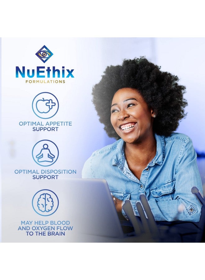 NuEthix Formulations Moodup Dietary Supplement For Optimal Disposition Appetite And Support For Neurotransmitters 180 Capsules 45 Servings  - Image 4