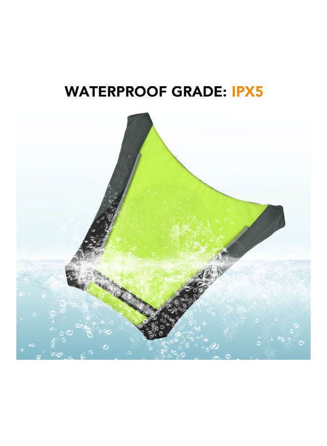 NIBEMINENT USB Rechargeable LED Bike Back Pack 33x26x3cm - Image 3