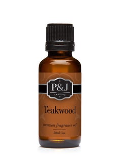 P&J Trading Fragrance Oil | Teakwood Oil 30ml - Candle Scents for Candle Making, Freshie Scents, Soap Making Supplies, Diffuser Oil Scents  - Image 1