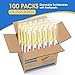 Homvle Disposable Toothbrushes with Toothpaste 100 Packs Individually Wrapped Travel Toothbrushes Bulk Medium Soft Bristles Perfect for Travel Size Toiletries OCC Airbnb Dentist Office - Image 4
